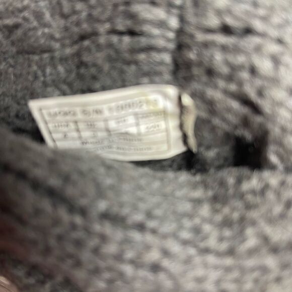 UGG AUSTRALIA Lattice Cardy Genuine Sheepskin Knit Tall Gray Boots big girl SZ4 - Picture 10 of 12